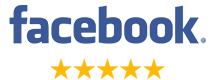 we have a 5 star rating on Facebook